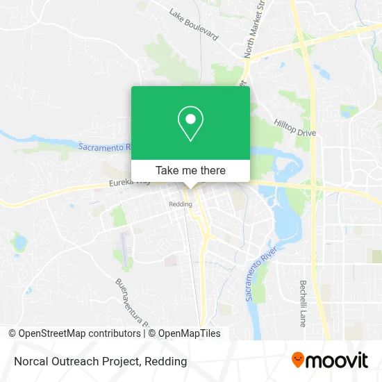 Norcal Outreach Project map