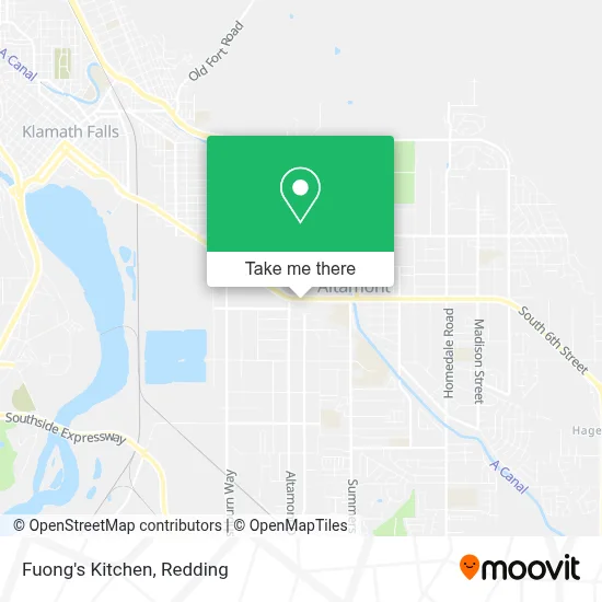 Fuong's Kitchen map
