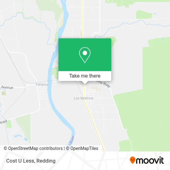 Cost U Less map