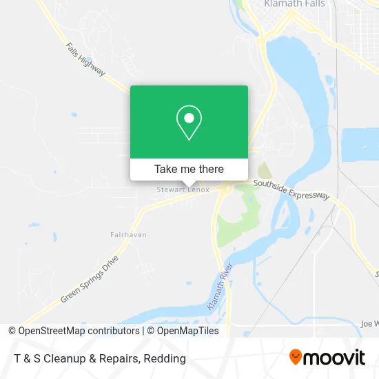 T & S Cleanup & Repairs map
