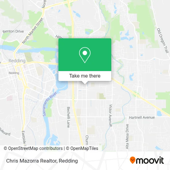 Chris Mazorra Realtor map