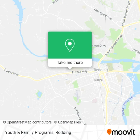 Youth & Family Programs map