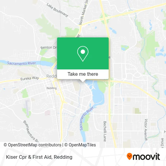 Kiser Cpr & First Aid map