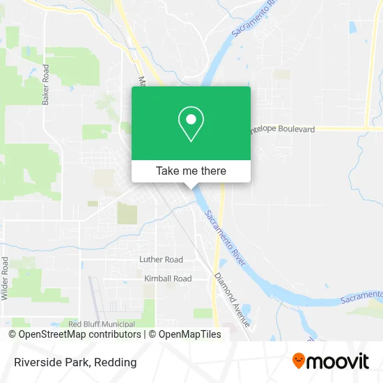 Riverside Park map