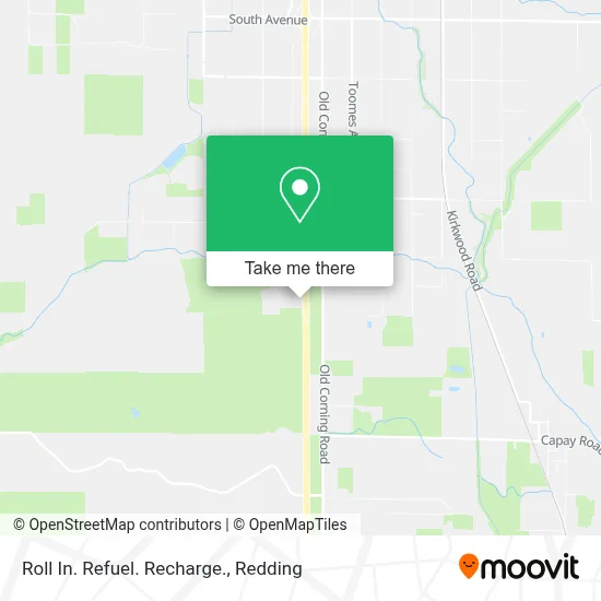 Roll In. Refuel. Recharge. map
