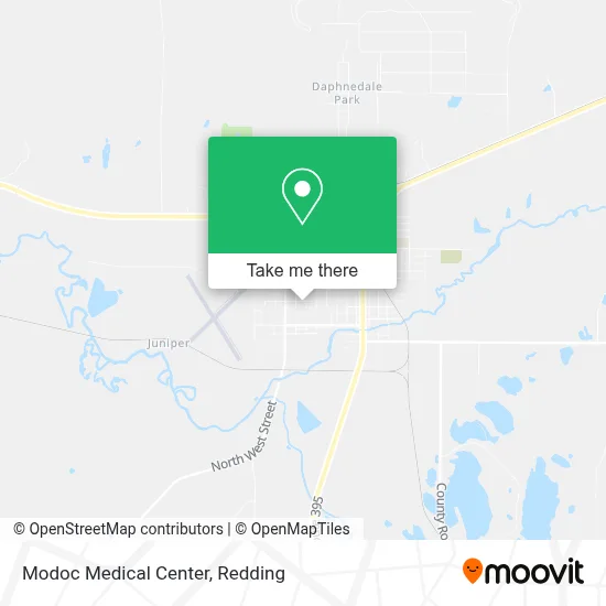 Modoc Medical Center map