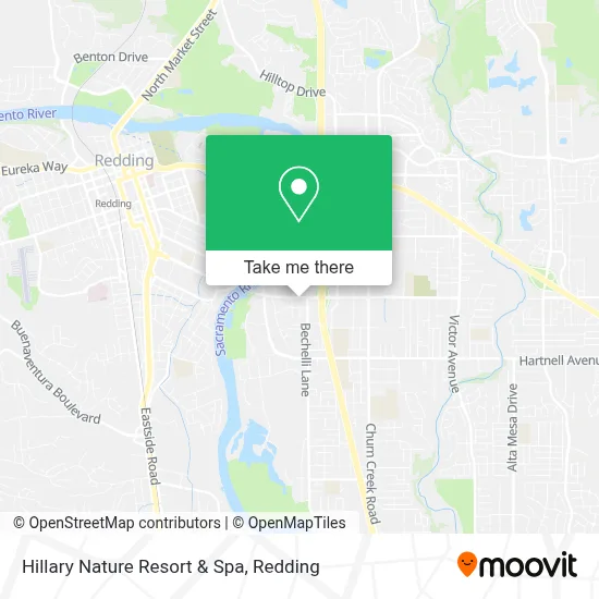Hillary Nature Resort & Spa map