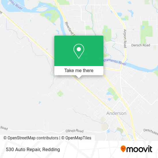 530 Auto Repair map