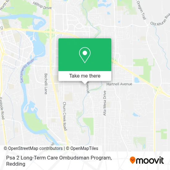 Psa 2 Long-Term Care Ombudsman Program map