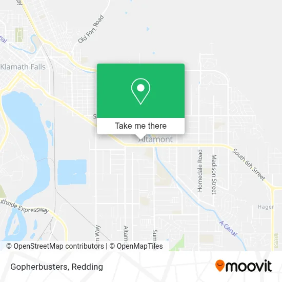 Gopherbusters map