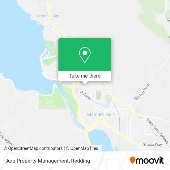 Aaa Property Management map