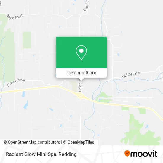Radiant Glow Mini Spa map