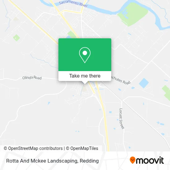 Rotta And Mckee Landscaping map