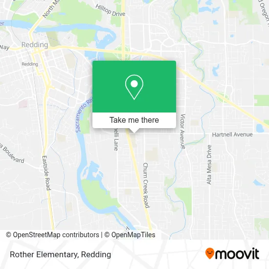 Rother Elementary map