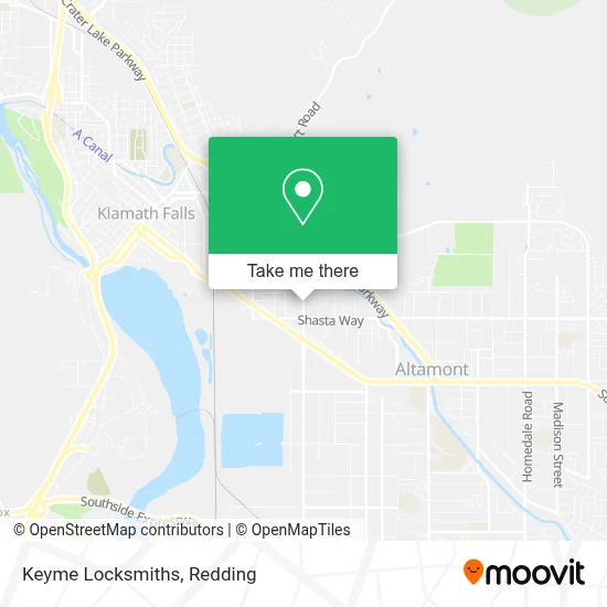 Keyme Locksmiths map