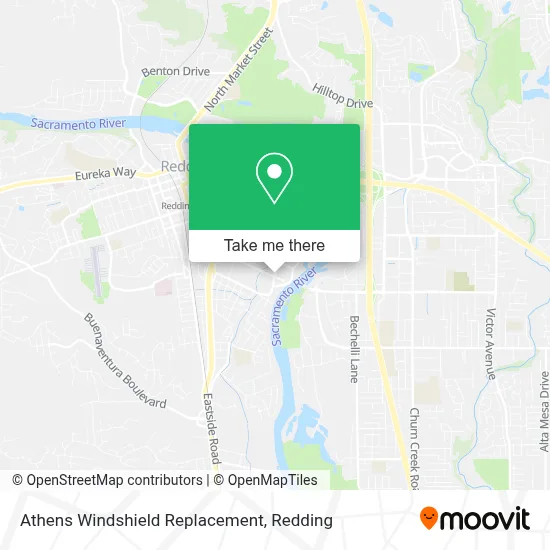Athens Windshield Replacement map