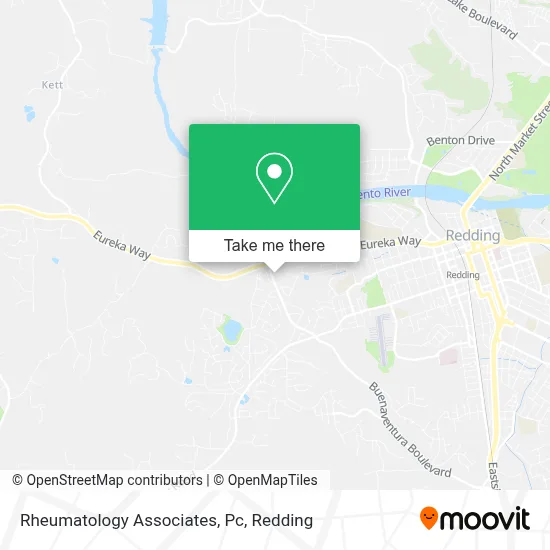 Rheumatology Associates, Pc map