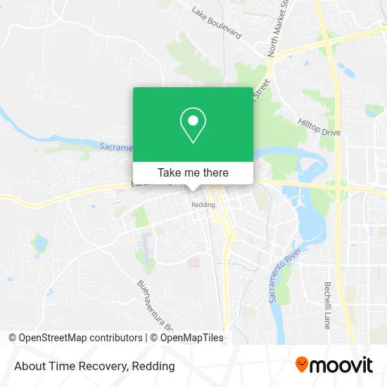 About Time Recovery map