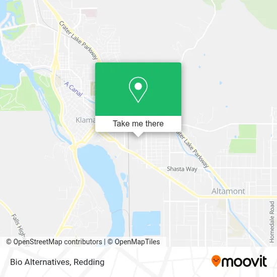 Bio Alternatives map