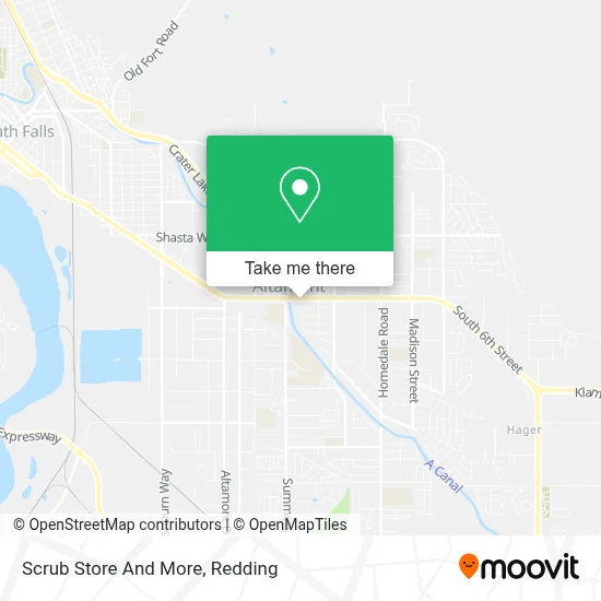 Scrub Store And More map