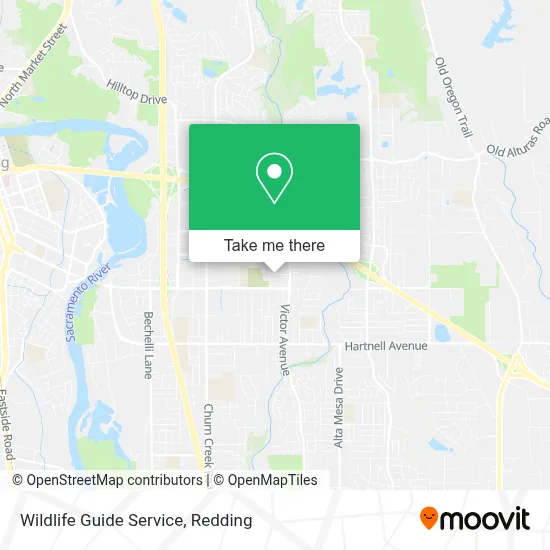 Wildlife Guide Service map