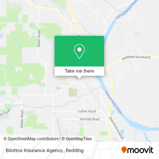 Bilottos Insurance Agency. map