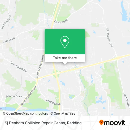 Sj Denham Collision Repair Center map