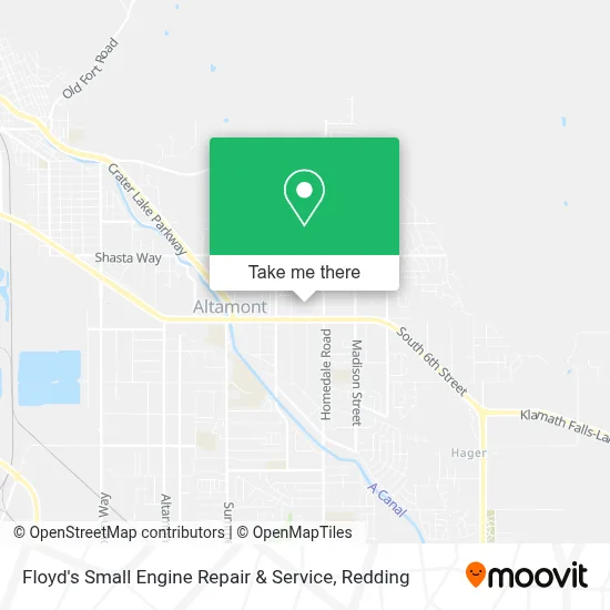 Floyd's Small Engine Repair & Service map