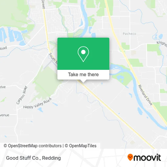 Good Stuff Co. map