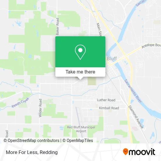More For Less map