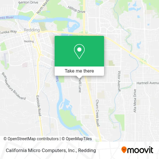 California Micro Computers, Inc. map