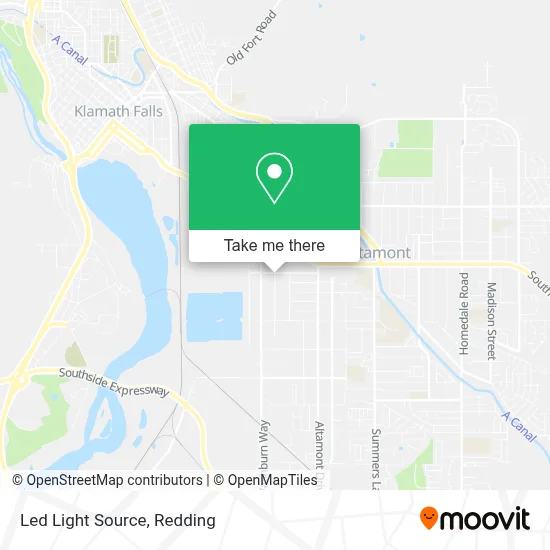 Led Light Source map