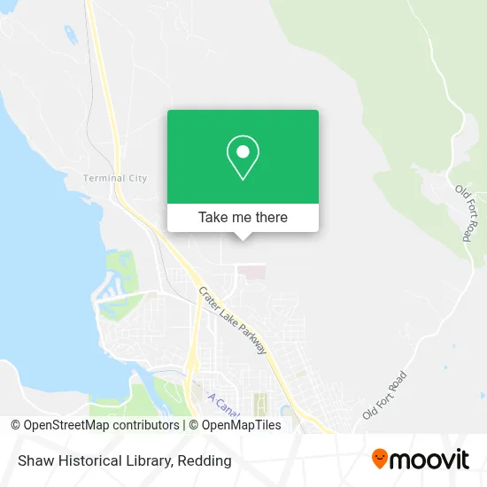 Shaw Historical Library map