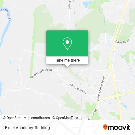 Excel Academy map