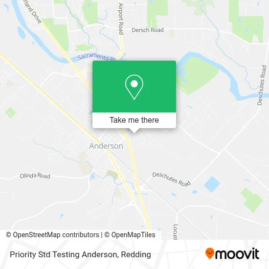 Priority Std Testing Anderson map