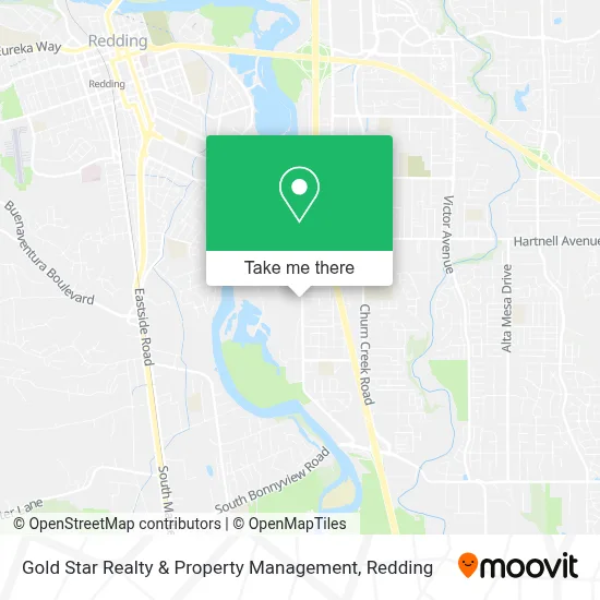 Gold Star Realty & Property Management map