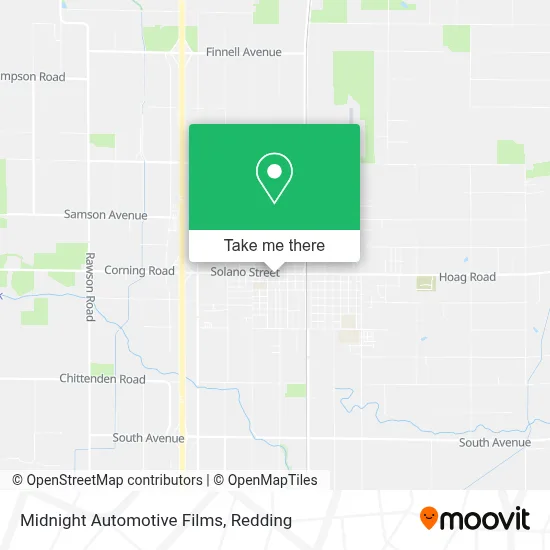 Midnight Automotive Films map