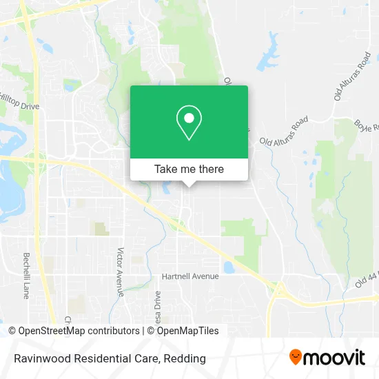Ravinwood Residential Care map