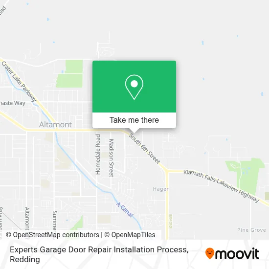 Experts Garage Door Repair Installation Process map