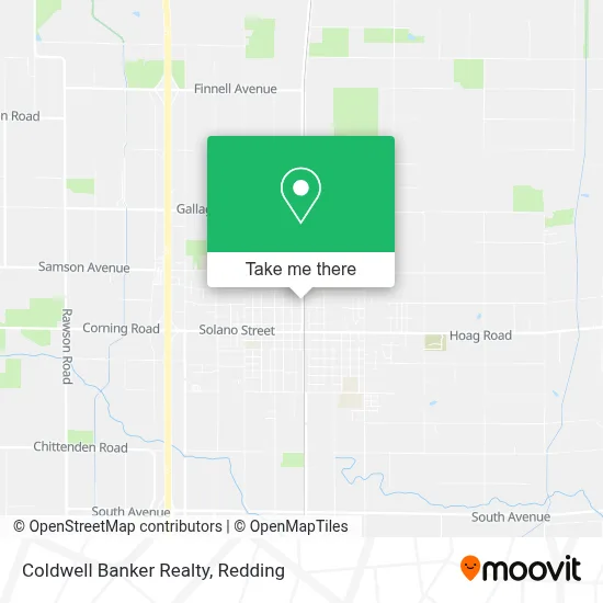 Coldwell Banker Realty map