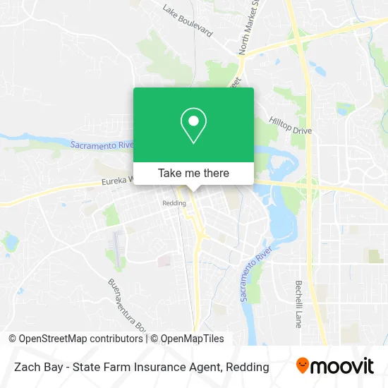 Zach Bay - State Farm Insurance Agent map