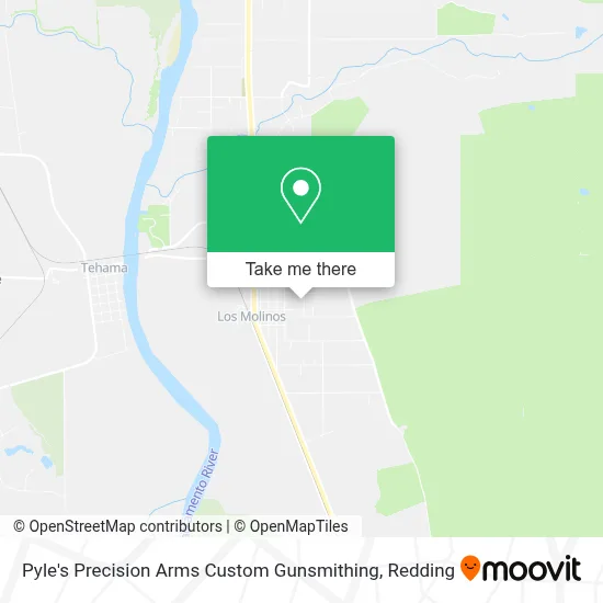 Pyle's Precision Arms Custom Gunsmithing map