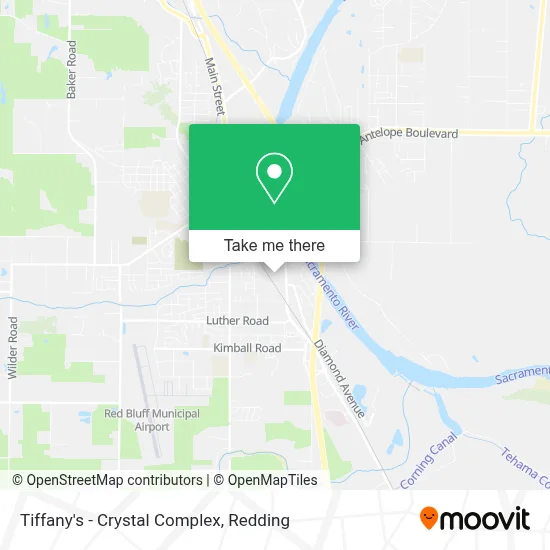 Tiffany's - Crystal Complex map