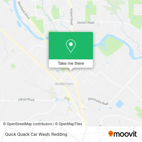 Quick Quack Car Wash map