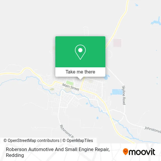 Roberson Automotive And Small Engine Repair map