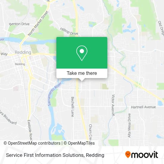 Service First Information Solutions map