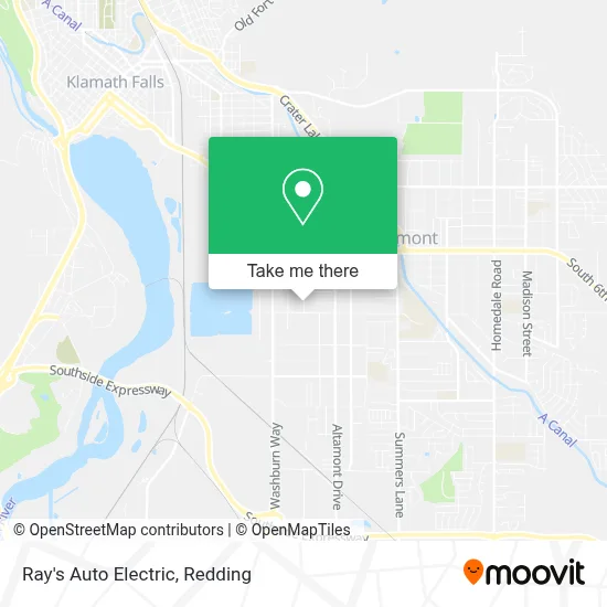 Ray's Auto Electric map