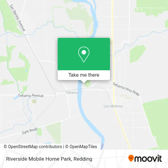Riverside Mobile Home Park map