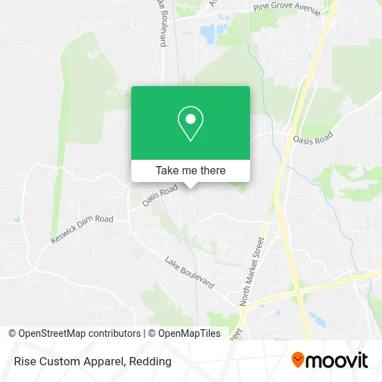 Rise Custom Apparel map