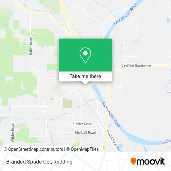 Branded Spade Co. map